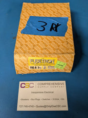 FRS-R-3-1-2 - Bussmann 3 1/2A Amp 600V Class Rk5 Fusetron Time Delay Fuse 3Pk