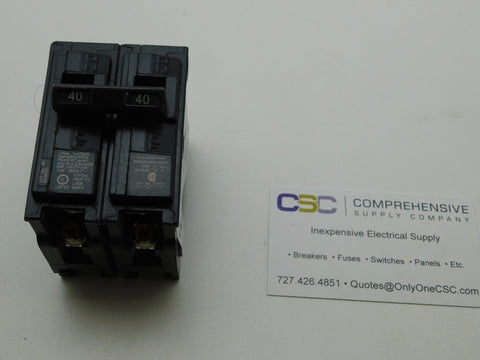 B240 - Siemens 40A Amp 2P Pole 10kA@120/240V Bolt On Circuit Breaker