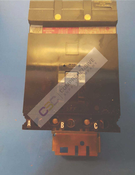 FH36015 - Square D 15A Amp 3P Pole 600V 25kA@480V I-Line Plug On Black Circuit Breaker