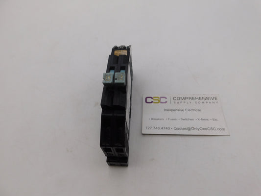 RC38-15 - Zinsco 15/15A Amp 2X1P Pole 10kA@120/240V Plug On Duplex Circuit Breaker