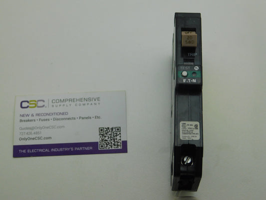 CHFN120AF - Cutler Hammer 20A Amp 1P Pole 10kA@120V Plug On Combo Arc Fault AFCI Circuit Breaker
