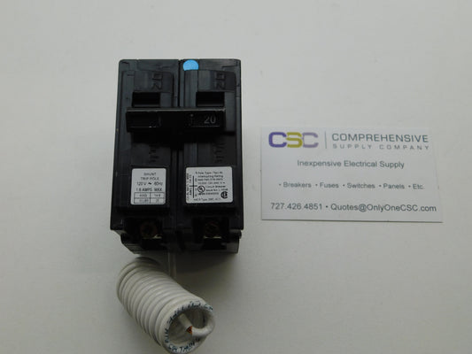 B12000S01 - Siemens 20A Amp 1P Pole 10kA@120/240V Bolt On Circuit Breaker W/120V Shunt Trip