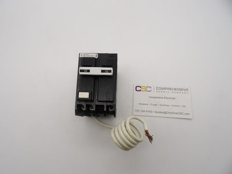 QBGFT2050 - Eaton 50A Amp 2P Pole 10kA@120/240V Bolt On Ground Fault GFCI Quicklag Circuit Breaker