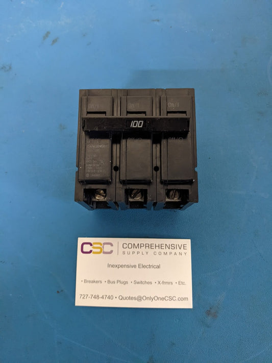 C3100 - Challenger 100A Amp 3P Pole 10kA@240V Plug On Circuit Breaker