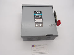 GF321NR - Siemens 30A Amp 3P Pole 240 Nema 3R Fusible General Duty Safety Switch