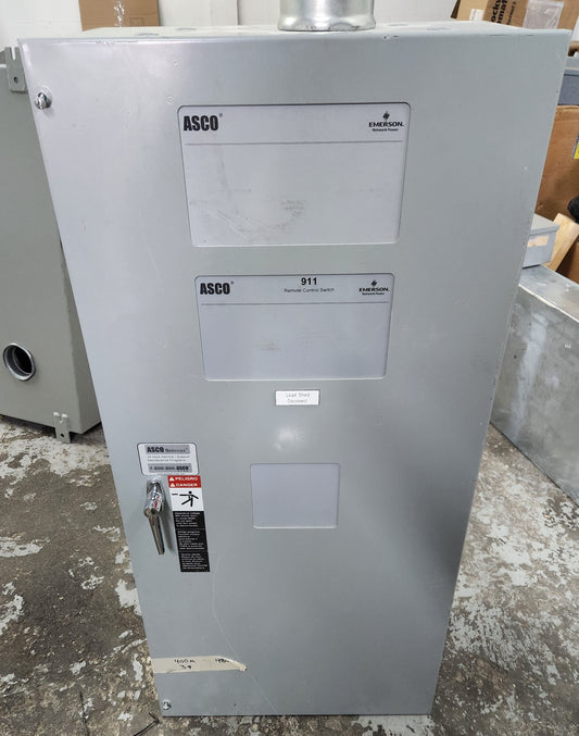 621226E - Asco 400A Amp 480V Series 911 Remote Control Switch