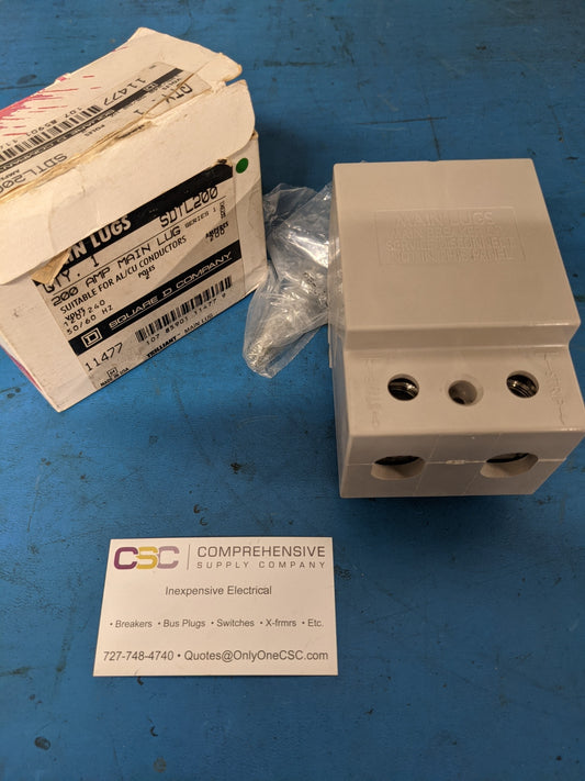 SDTL200 - Square D 200A Amp 2P Pole 120/240V Sdtl Main Lug Kit