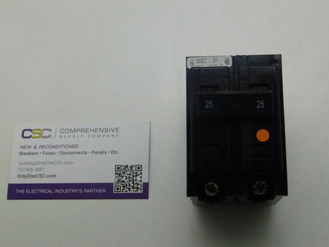 BAB2025 - Cutler Hammer 25A Amp 2P Pole 10kA@120/240V Bolt On Circuit Breaker