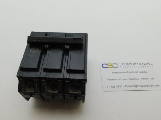 THQL32090 - GE 90A Amp 3P Pole 10kA@240V Plug On Circuit Breaker