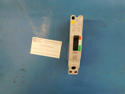 TEYH1025B - GE 25A Amp 1P Pole 35kA@277V Bolt On Circuit Breaker