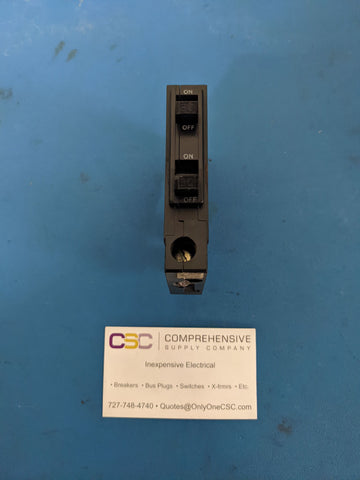 QOT3030 - Square D 30/30A Amp 2X1P Pole 10kA@120/240V Plug On Duplex Circuit Breaker - Older Series