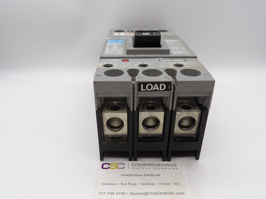 FD63F250 - Siemens 250A Amp 3P Pole 600V 35kA@480V Bolt On Sentron Series Breaker W/Gray Label & 225A Trip