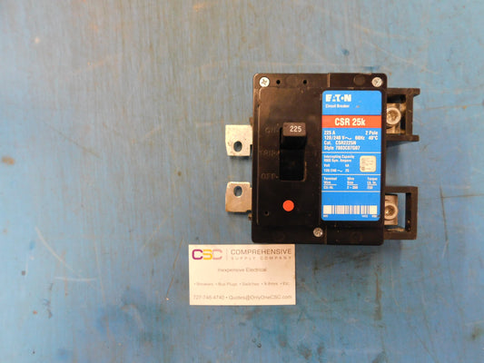 CSR2225N - Eaton 225A Amp 2P Pole 25kA@240V Bolt On Breaker