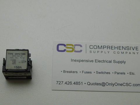 SRPE150A150 - GE 150A Amp Rating Plug/Trip Used For Sed/Seh/Sel/Sep Circuit Breakers