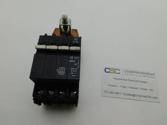 QY49U2200 - Cbi 200A Amp 4P Pole 10kA@80V Din Rail Curve U2 Circuit Breaker