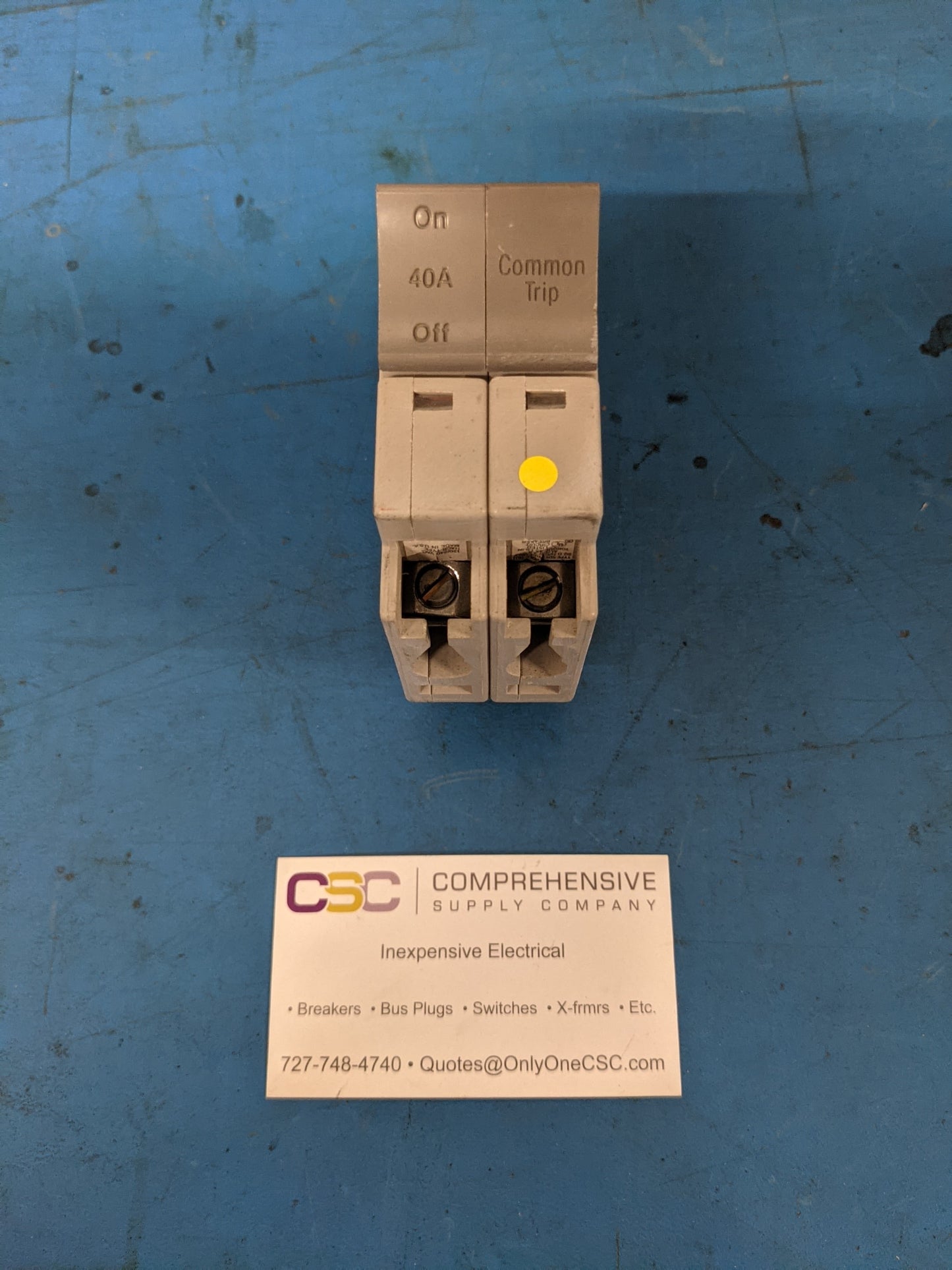SDT240 - Square D 40A Amp 2P Pole 10kA@120/240V Plug On Sdt Circuit Breaker