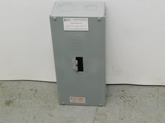 TE100S - GE 100A Amp 600V Nema 1 Surface Circuit Breaker Enclosure