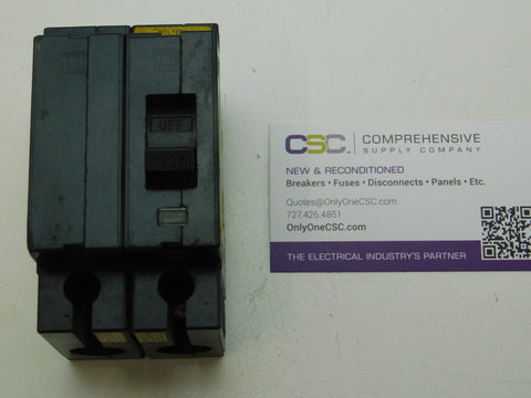 EHB24030 - Square D 30A Amp 2P Pole 14kA@480Y/277V Bolt On Circuit Breaker