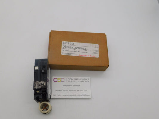 BF130 - Siemens 30A Amp 1P Pole 10kA@120V Bolt On Ground Fault GFCI Circuit Breaker