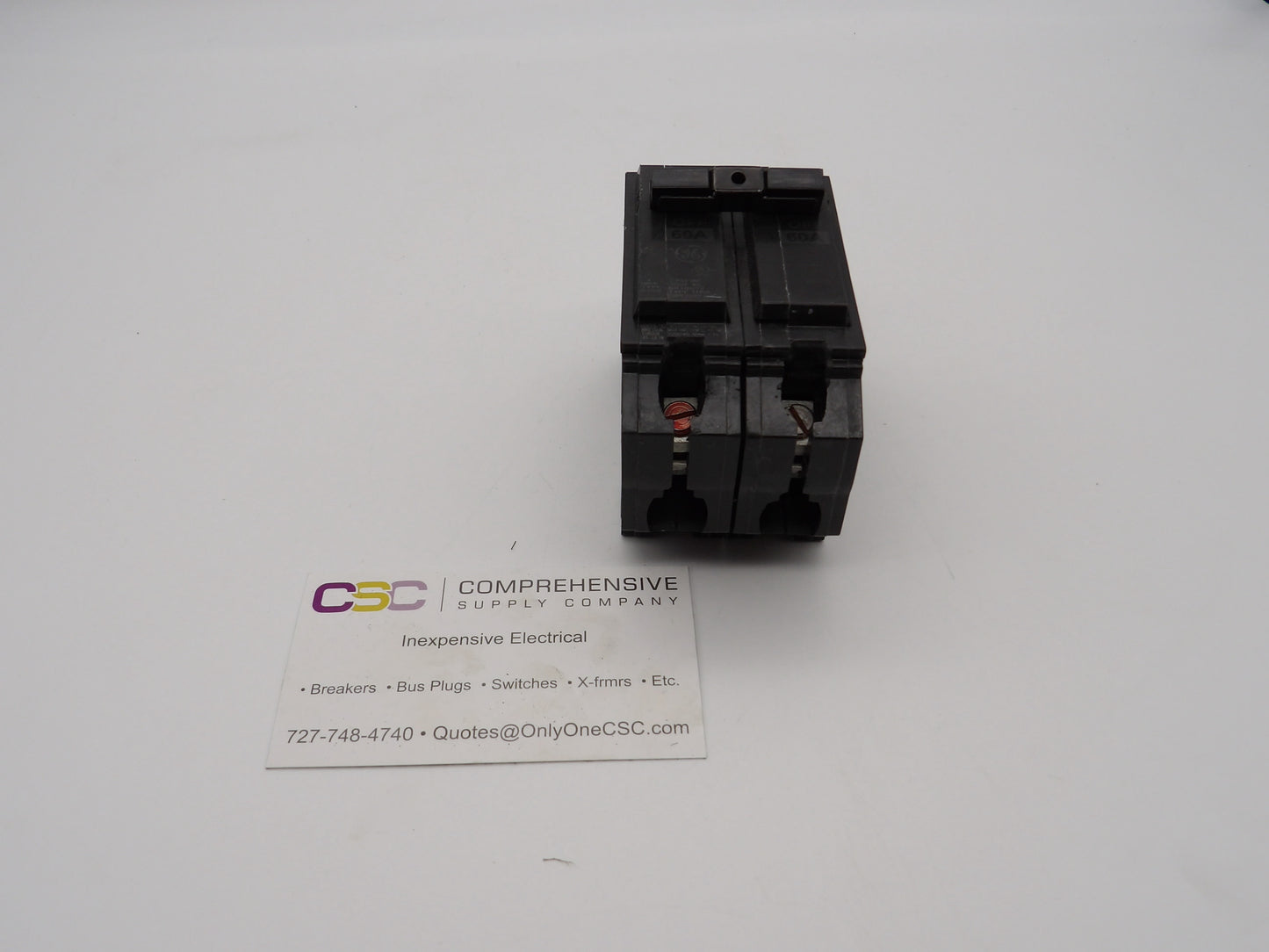 THQL2160 - GE 60A Amp 2P Pole 10kA@120/240V Plug On Circuit Breaker