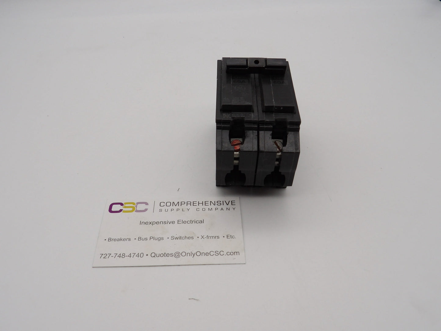 THQL2160 - GE 60A Amp 2P Pole 10kA@120/240V Plug On Circuit Breaker
