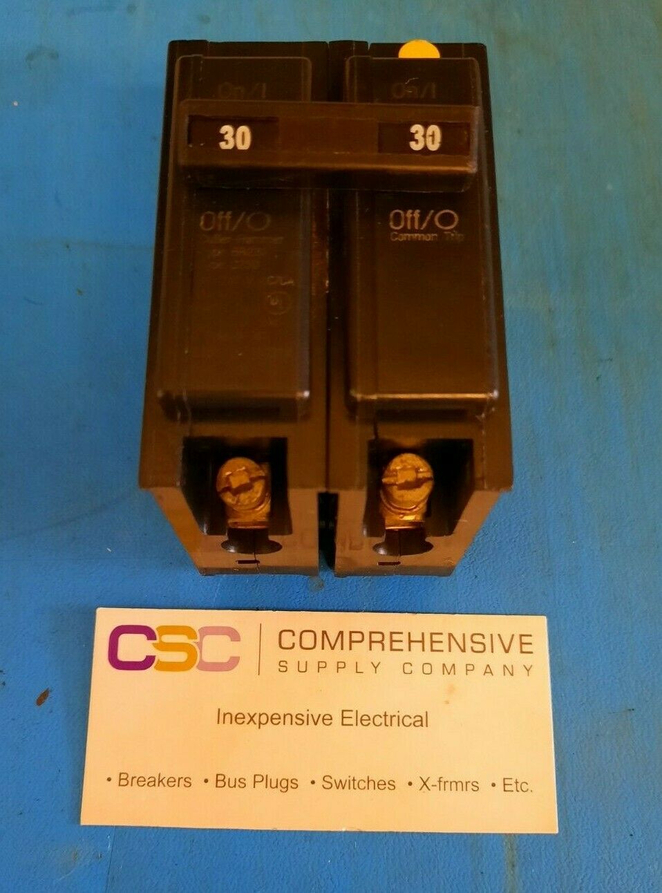 BR230 - Cutler Hammer 30A Amp 2P Pole 10kA@120/240V Plug On Circuit Breaker