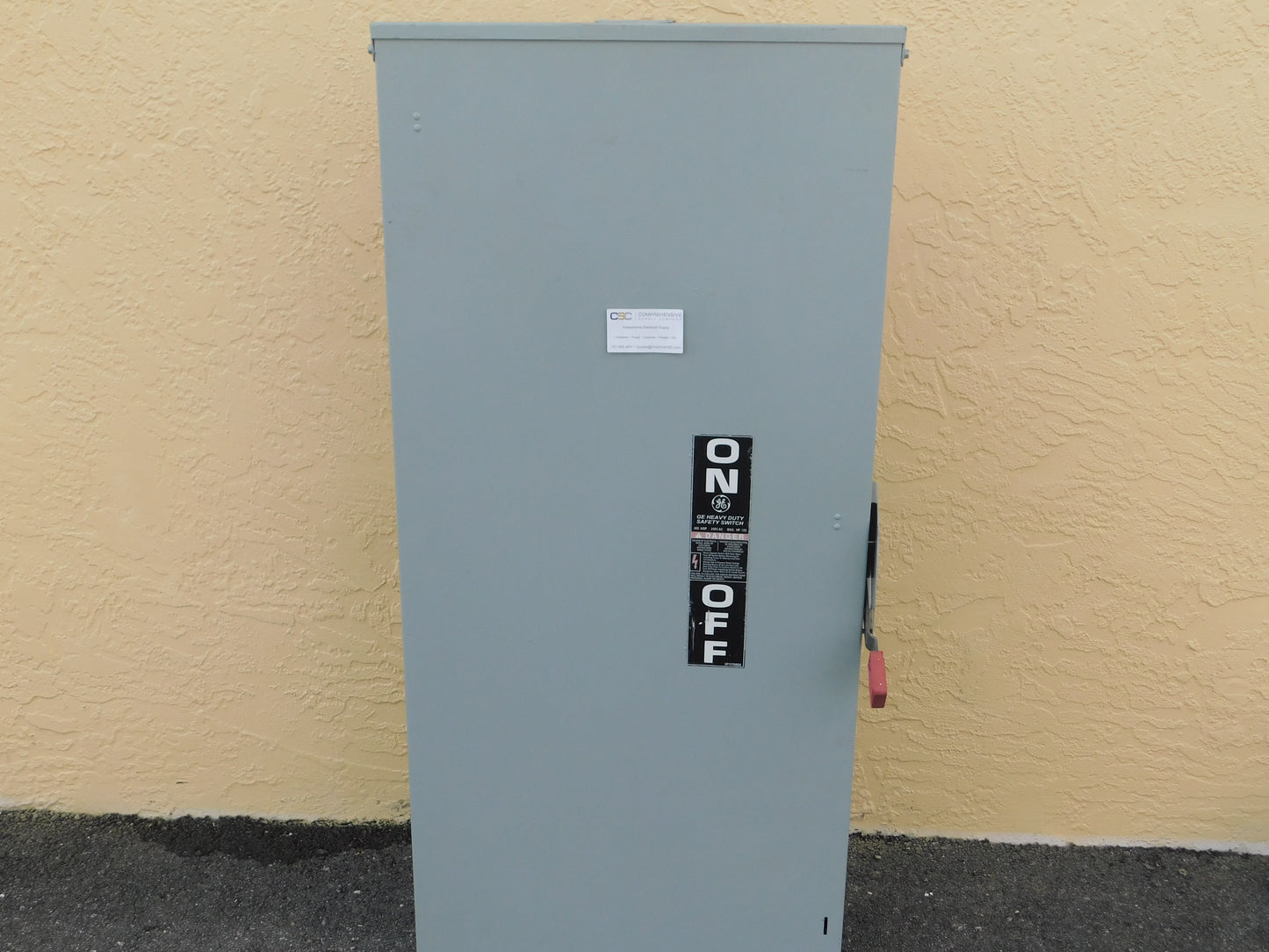 TH3325R - GE 400A Amp 3P Pole 240V Nema 3R Fusible Heavy Duty Safety Switch