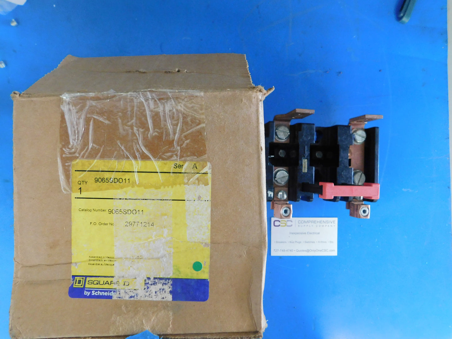 9065SDO11 - Square D 90A Amp Class 9065 Type Sdo Melting Alloy Overload Relay