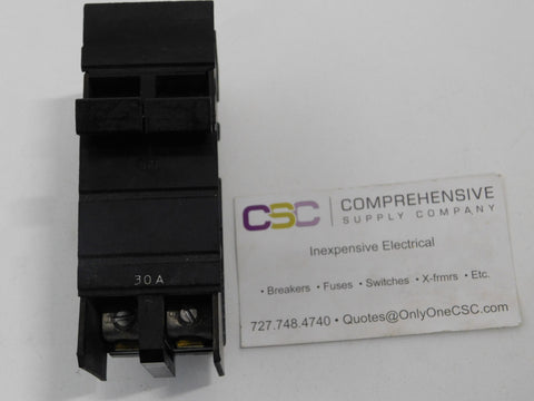 XO230 - Square D 30A Amp 2P Pole 120/240V Plug On Circuit Breaker