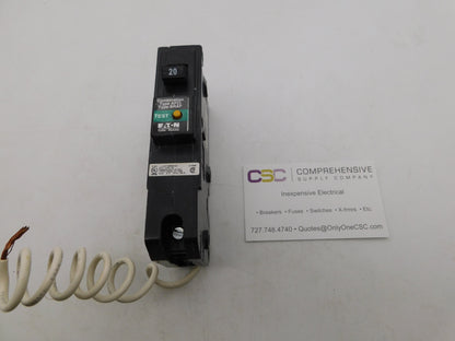 BR120CAF - Eaton 20A Amp 1P Pole 10kA@120V Combo Arc Fault AFCI Circuit Breaker