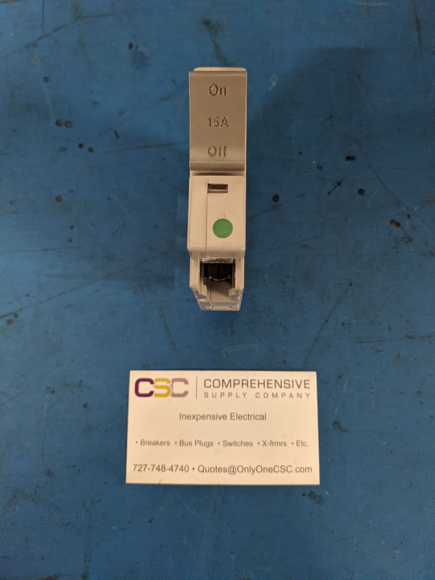 SDT115 - Square D 15A Amp 1P Pole 10kA@120V Plug On Sdt Circuit Breaker