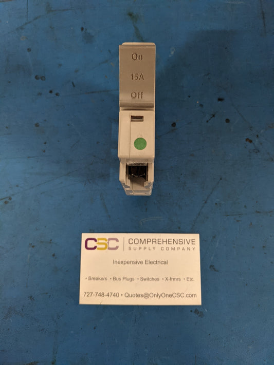 SDT115 - Square D 15A Amp 1P Pole 10kA@120V Plug On Sdt Circuit Breaker