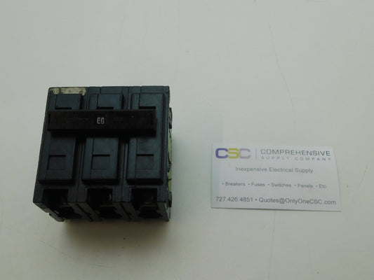 QBHW3060H - Eaton 60A Amp 3P Pole 22kA@240V Bolt On Quicklag Circuit Breaker