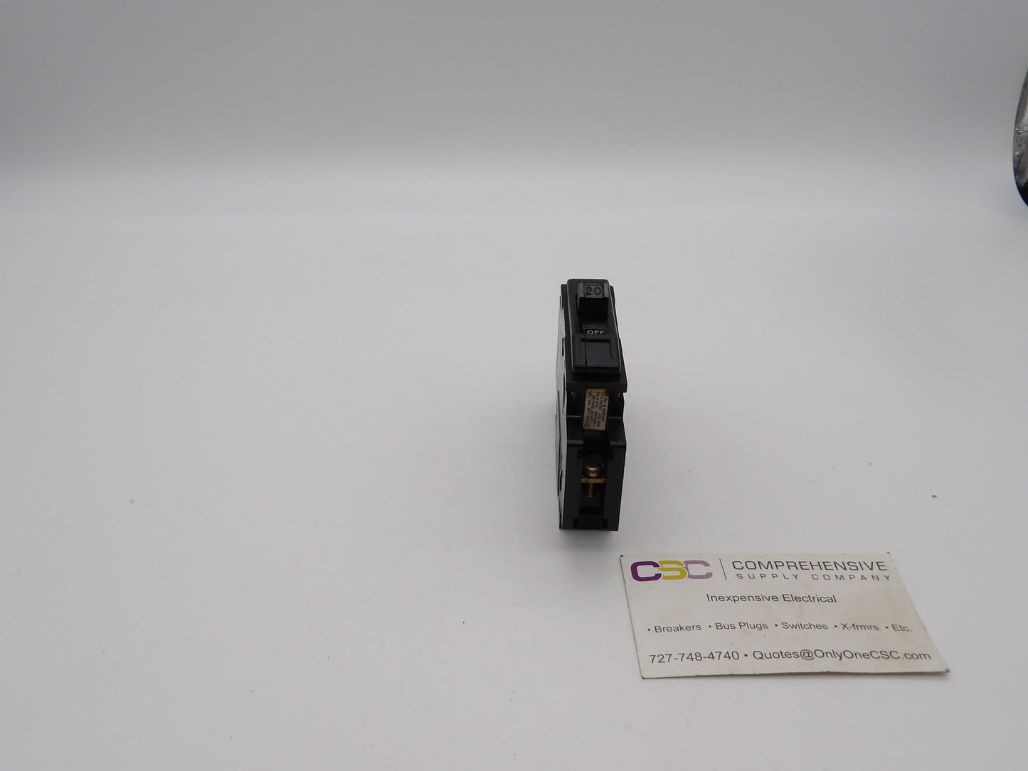 QOU120 - Square D 20A Amp 1P Pole 10kA@120/240V Feed Through Circuit Breaker