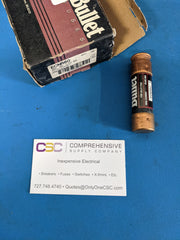 ECNR-60 - Bullet 60A Amp 250V Class Rk5 Bullet Time Delay Cartridge Fuse-10Pk