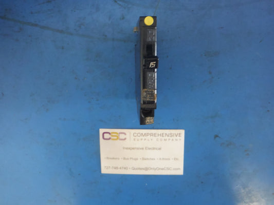 A115L - Challenger 15A Amp 1P Pole 10kA@120V Plug On Circuit Breaker W/Left Clip