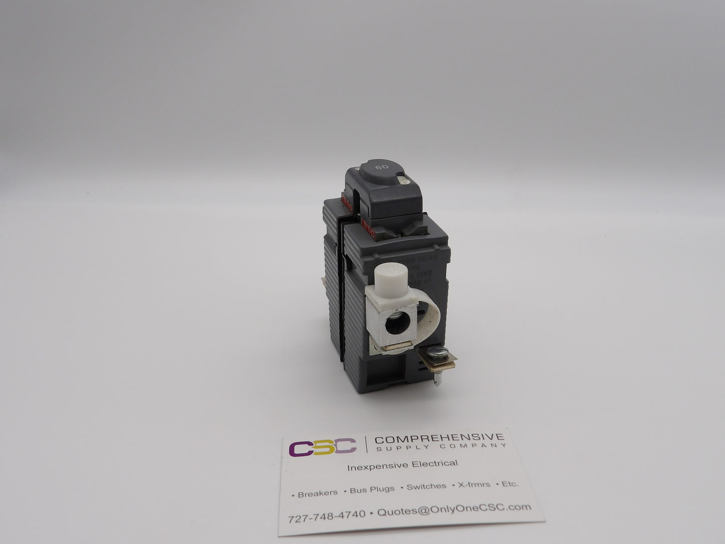 UBIP-260 - Connecticut Electric 60A Amp 2P Pole 10kA@120/240V Bolt On Pushmatic Replacement Circuit Breaker