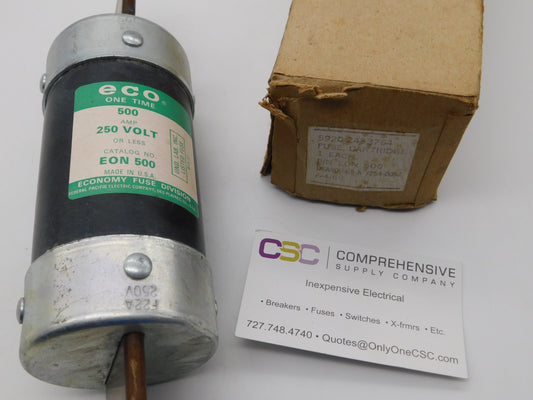EON-500 - Eco 500A Amp 250V One-Time Blade Fuse