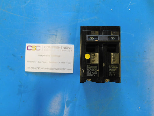 Q230 - ITE 30A Amp 2P Pole 10kA@120/240V Plug On Circuit Breaker - Older Series