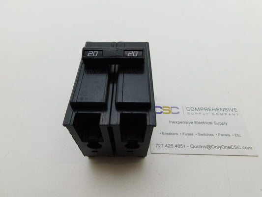 C220 - Challenger 40A Amp 2P Pole 10kA@120/240V Plug On Circuit Breaker
