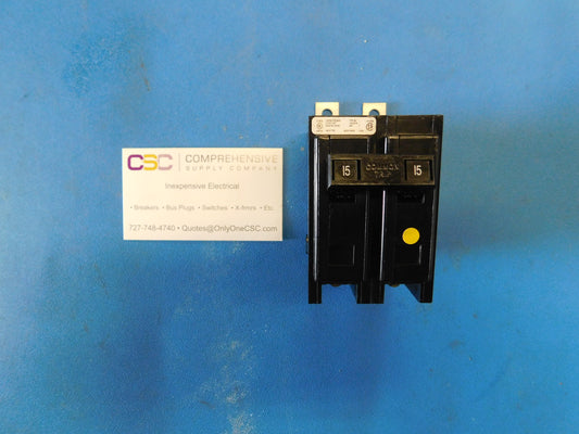 BAB2015 - Eaton 15A Amp 2P Pole 10kA@120/240V Bolt On Circuit Breaker