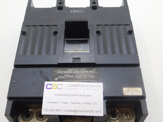 TJD432350 - GE 350A Amp 3P Pole 22kA@240V Bolt On Circuit Breaker - Older Series