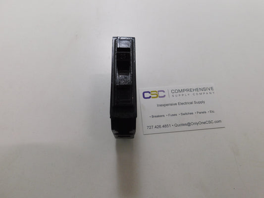QO125 - Square D 25A Amp 1P Pole 10kA@120/240V Plug On Black Circuit Breaker