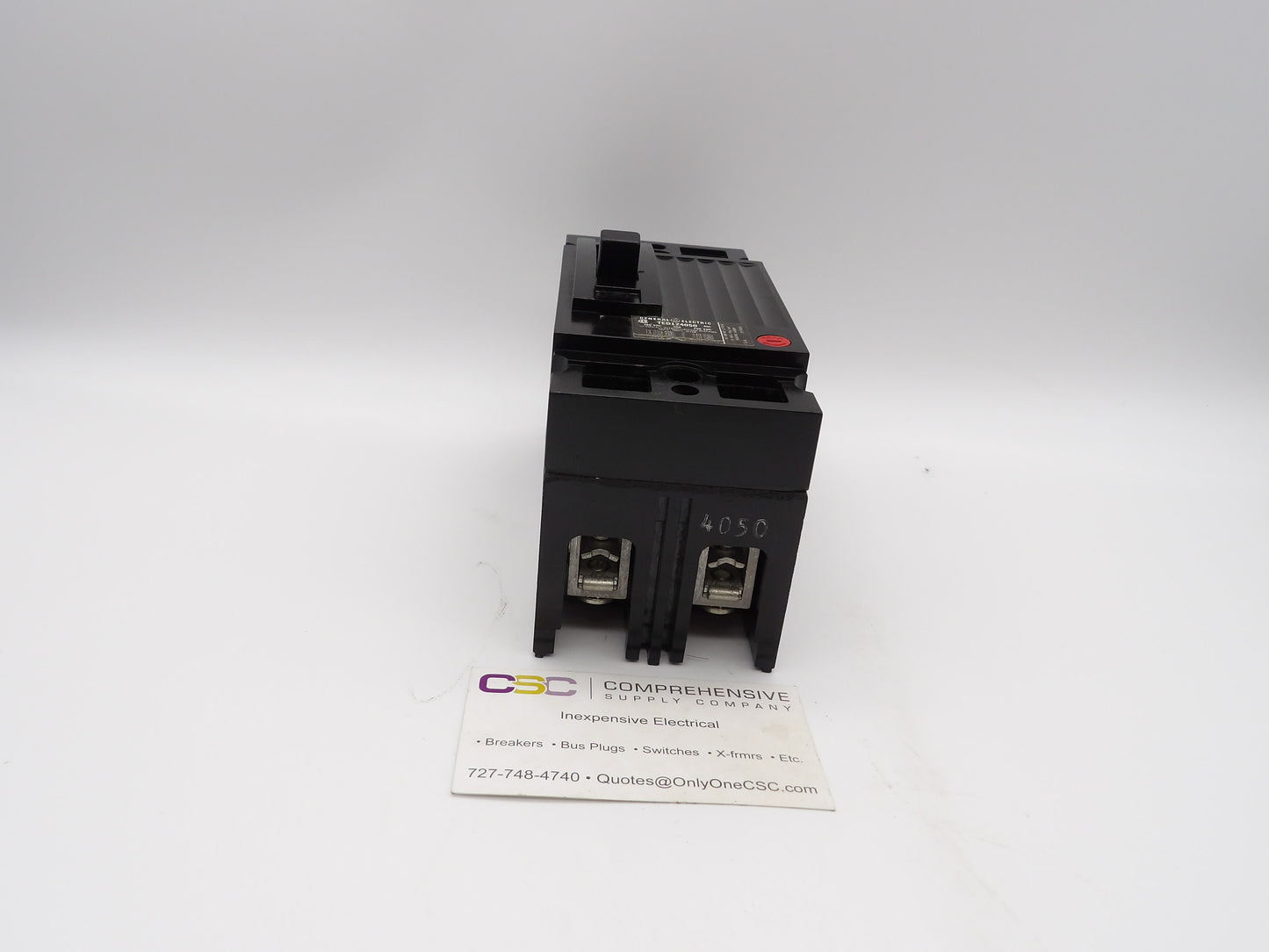 TED124050 - GE 50A Amp 2P Pole 18kA@480V Bolt On Circuit Breaker - Older Series