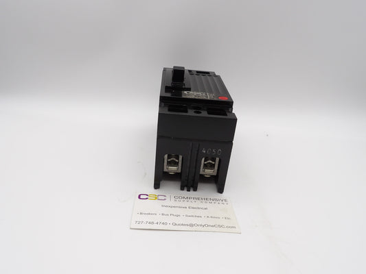 TED124050 - GE 50A Amp 2P Pole 18kA@480V Bolt On Circuit Breaker - Older Series